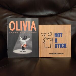 Olivia Saves the Circus & Not a Stick Children's Books